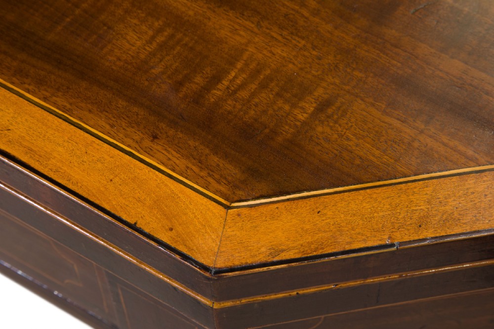 Regency mahogany card table View X