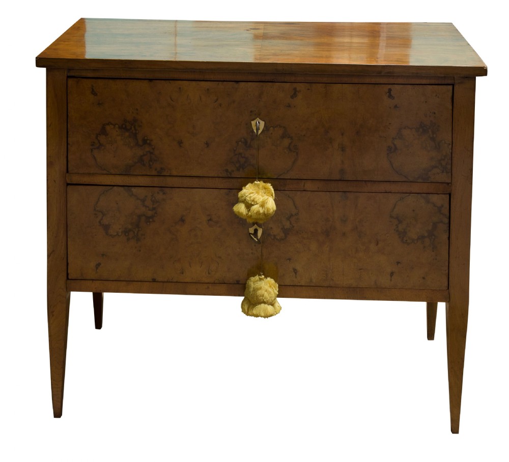 A 19th Century continental walnut Beidermeier Commode View III