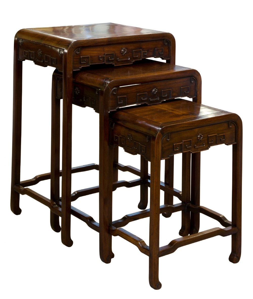 Set of 3 19thc Chinese Tables