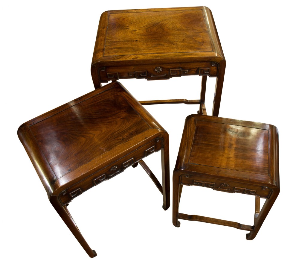 Set of 3 19thc Chinese Tables View V