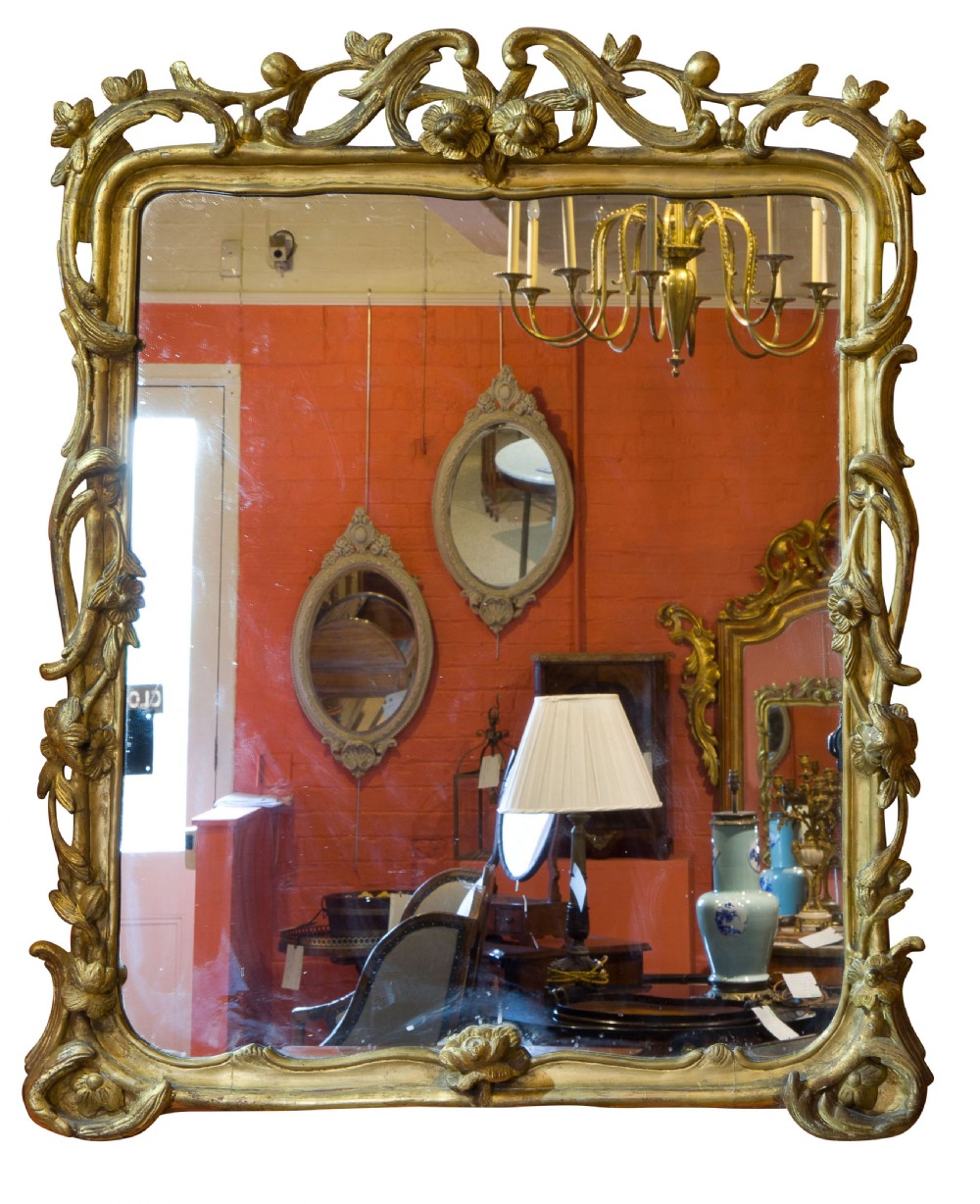 A French 18th Century gilt mirror View II