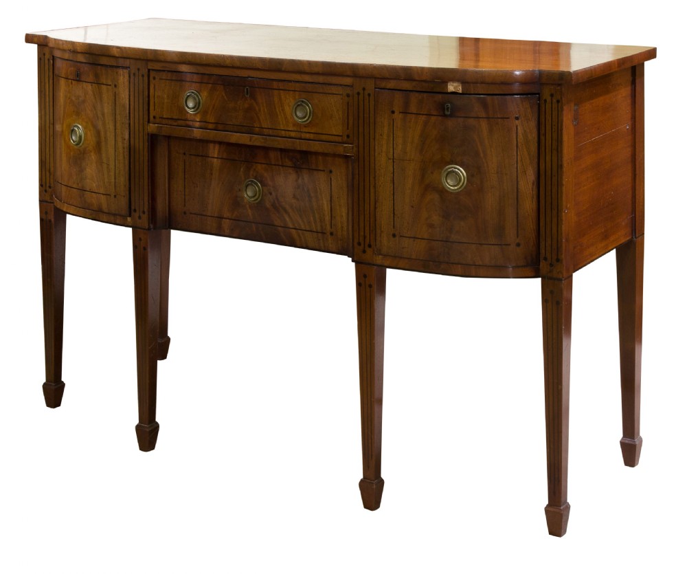 Regency period mahogany sideboard