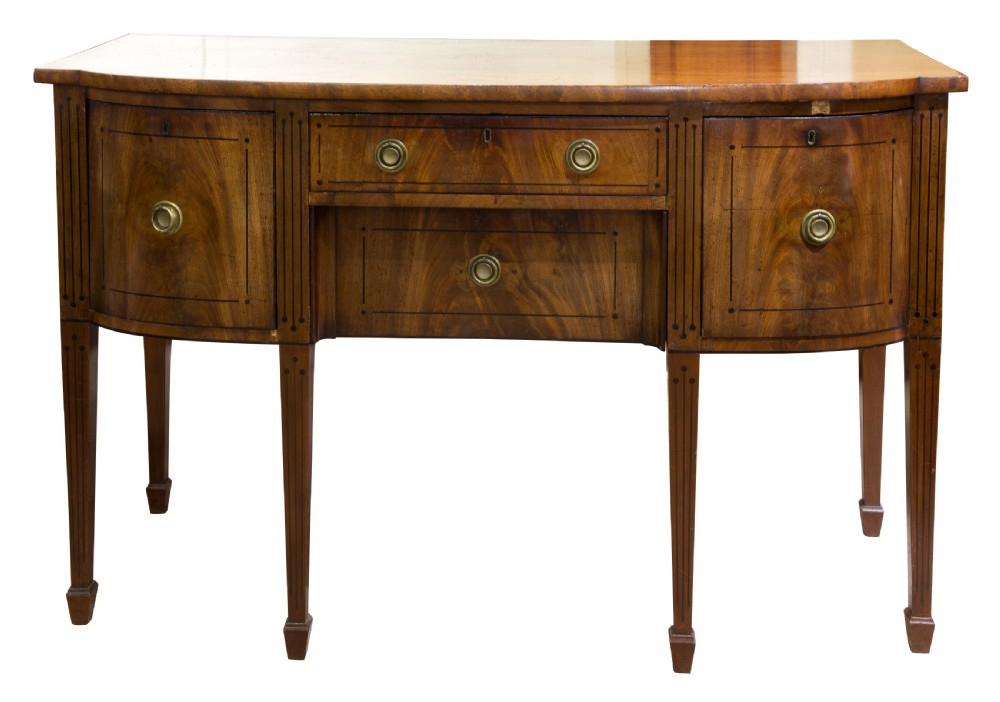 Regency period mahogany sideboard View III