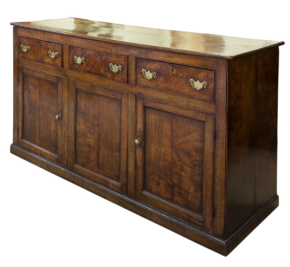 A fine 18thCentury Elm Dresser base