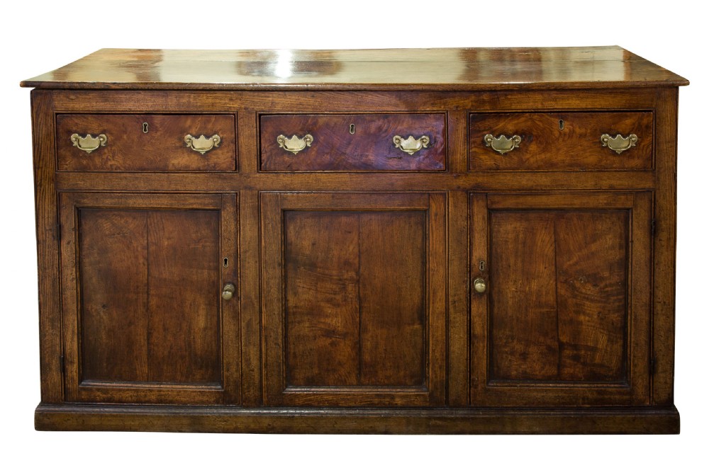 A fine 18thCentury Elm Dresser base View III