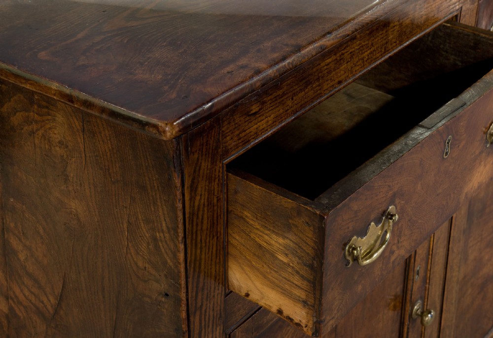 A fine 18thCentury Elm Dresser base View VI