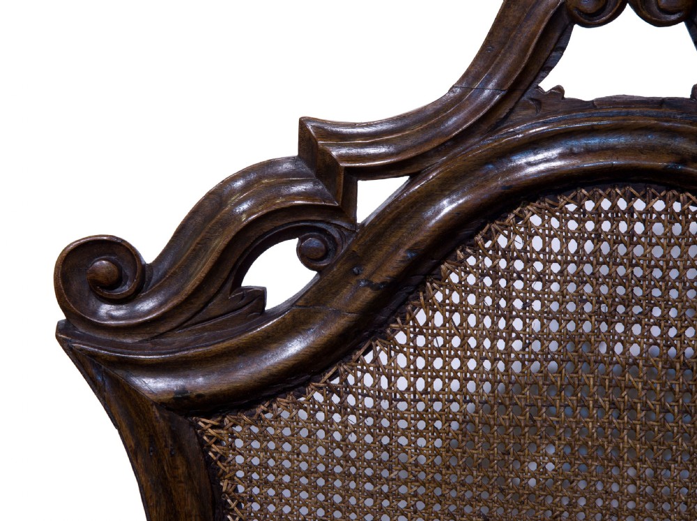 William & Mary walnut armchair View IV