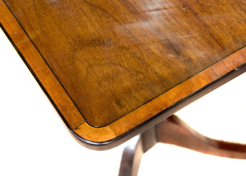 A pretty 19thCentury small snap top occasional table View IV