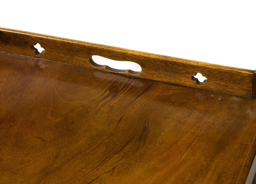 Georgian mahogany commode with a drawer View VI