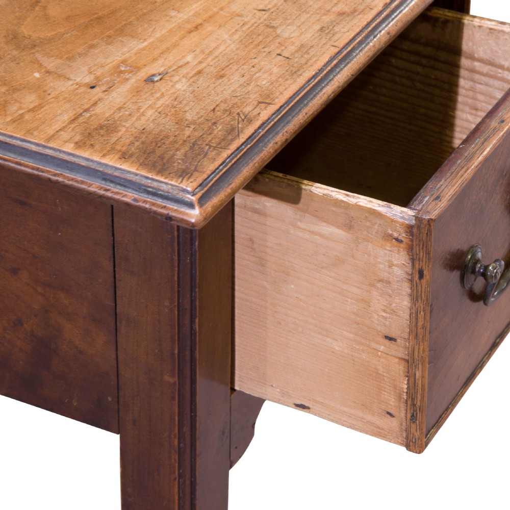 Provincial George III Fruitwood Lowboy View V
