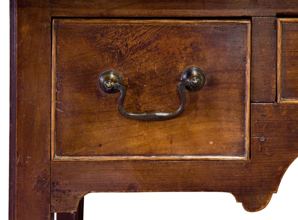 Provincial George III Fruitwood Lowboy View VIII