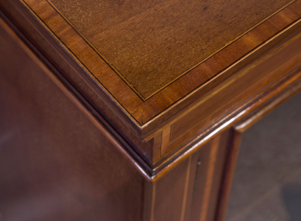 Edwardian Mahogany Bookcase View VII