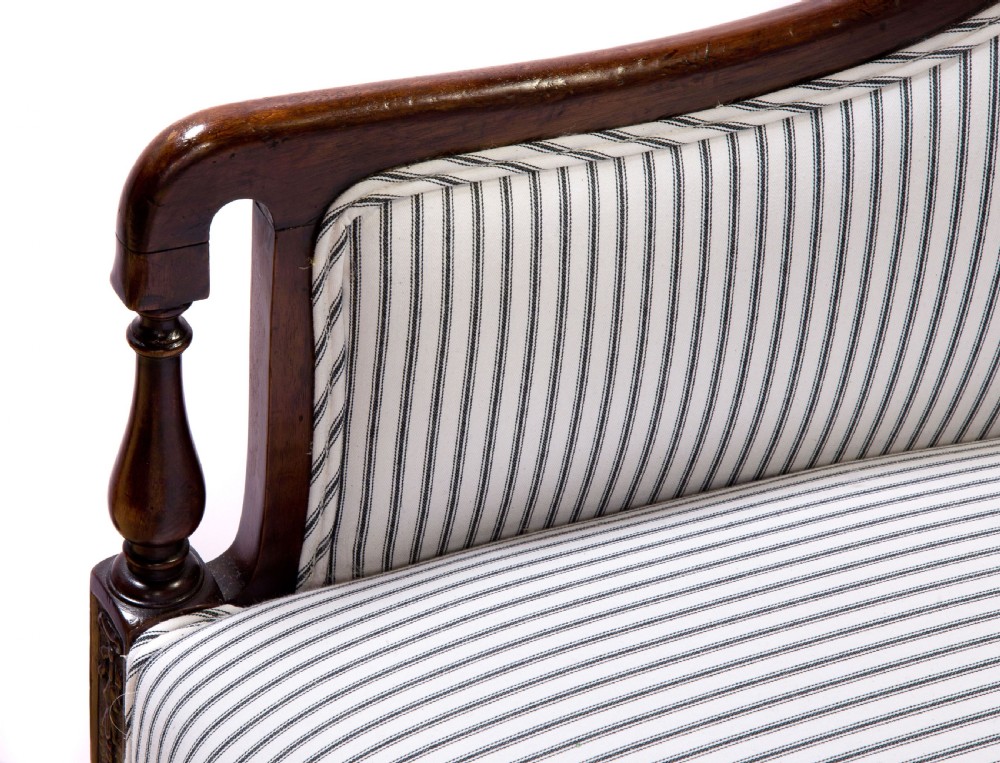 Pair of Edwardian library chairs View III