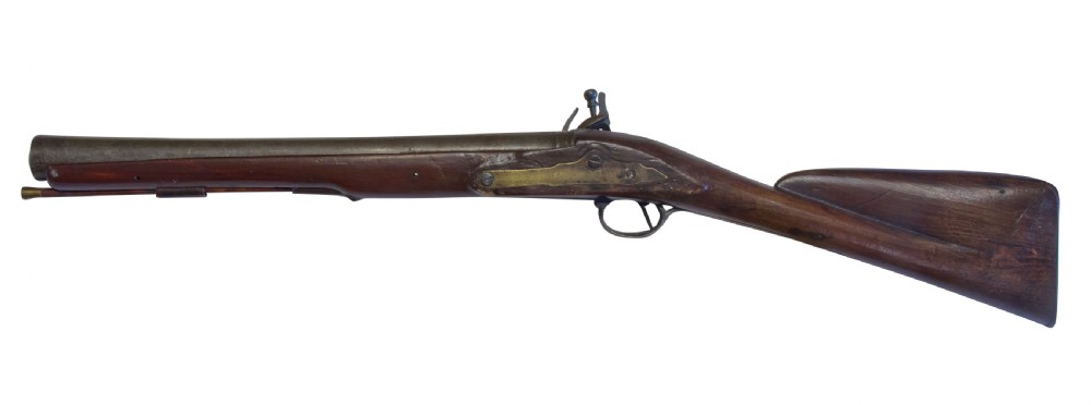 A Military Type English Iron Barrelled Blunderbuss View II