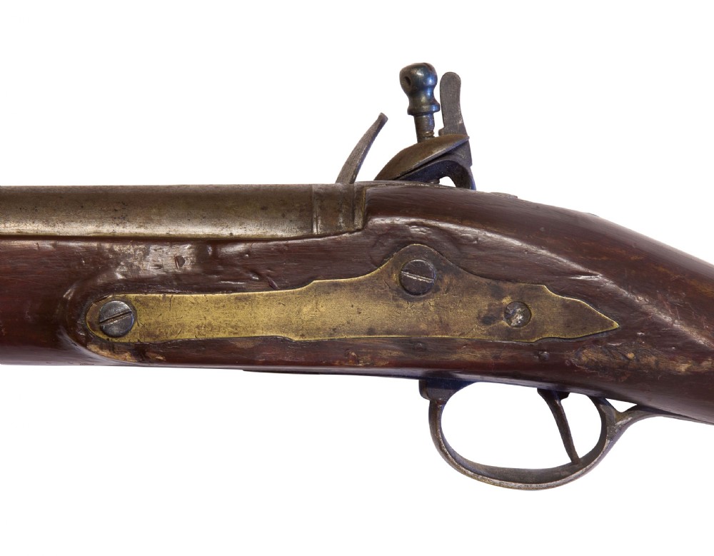 A Military Type English Iron Barrelled Blunderbuss View VIII