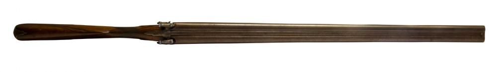 A Double Barrelled 12 Bore Percussion Fowling Piece View III