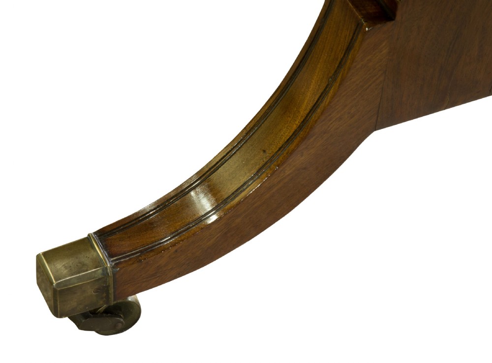 Regency mahogany sofa table View VIII
