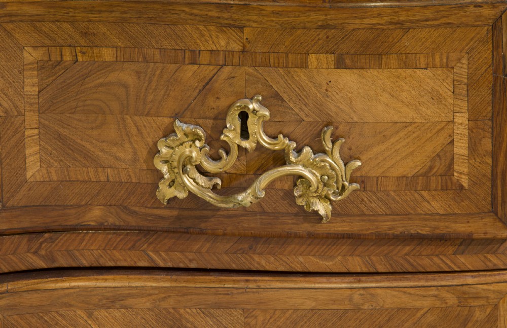 A Louis XV Commode with associated marble top View VI