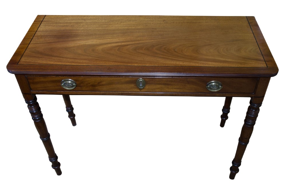 Mahogany side table View IV