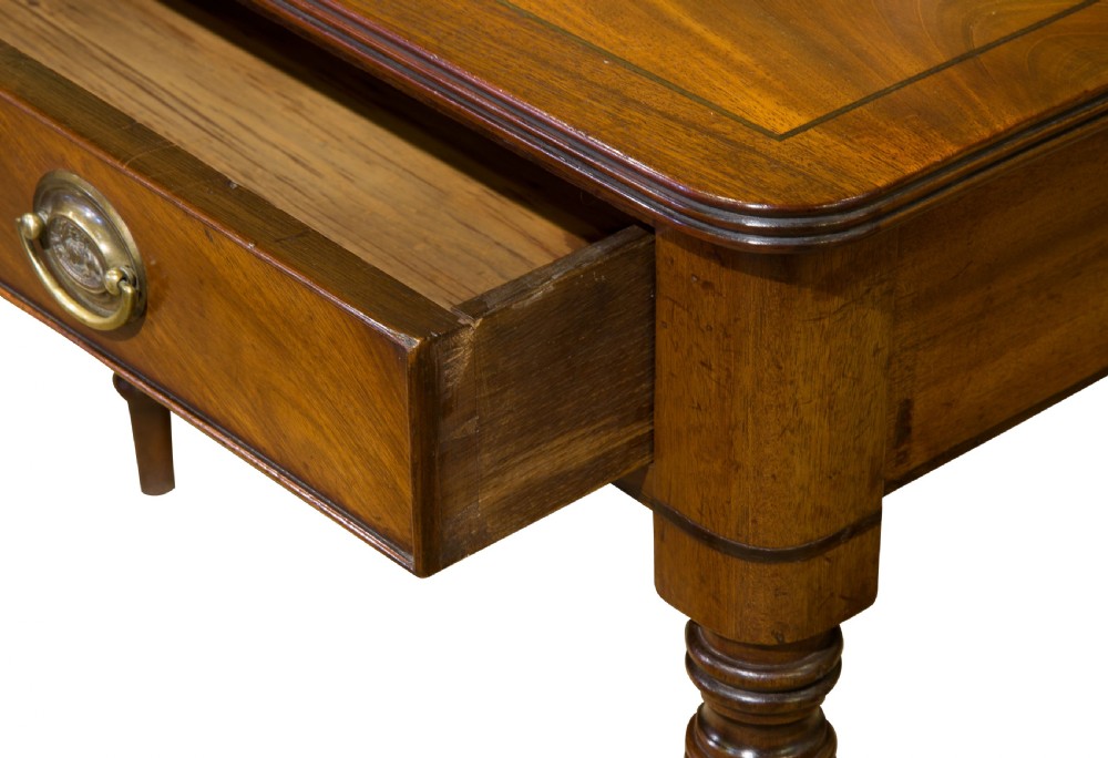 Mahogany side table View V
