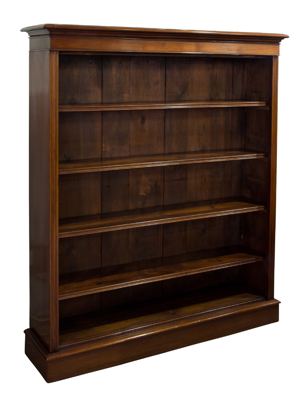 Mahogany Open Bookcase Case 