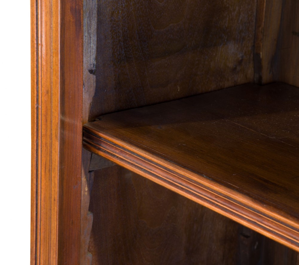 Mahogany Open Bookcase Case  View VI
