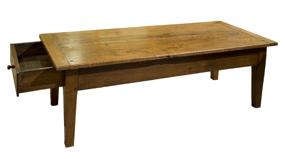 French Elm Coffee Table View II