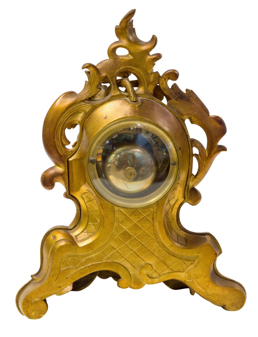 A Fine Quality Rococo French Mantel Clock View IV