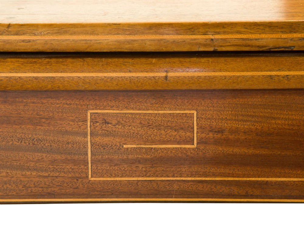 A George IV Fold Over Top Mahogany Tea Table View VIII