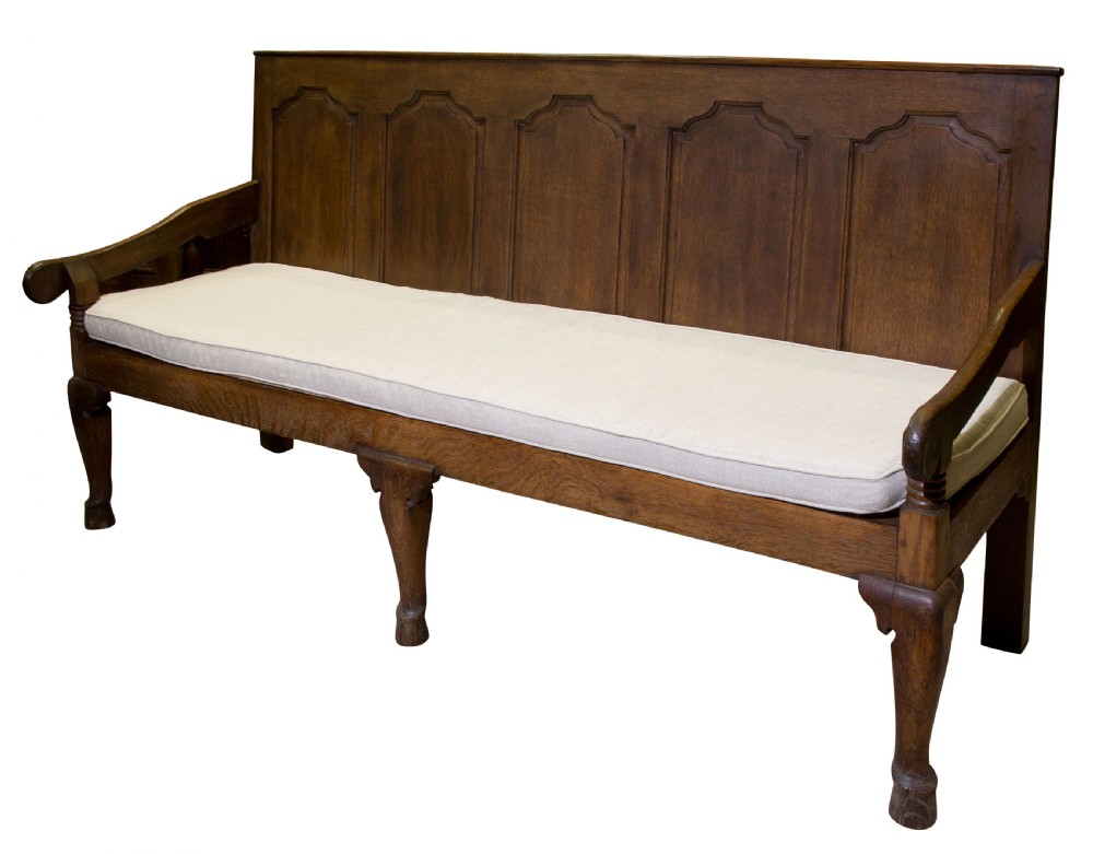 18thC Oak Settle