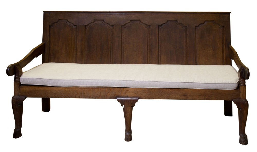 18thC Oak Settle View II