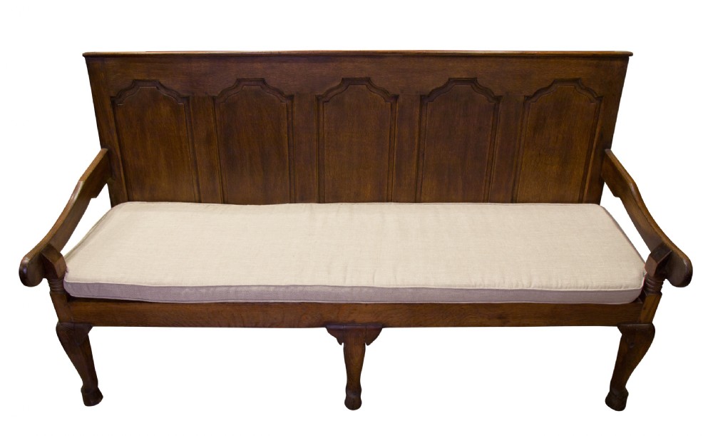 18thC Oak Settle View IV