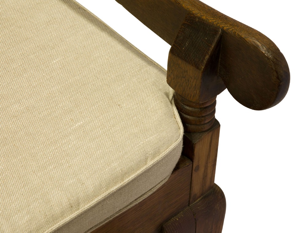 18thC Oak Settle View VI