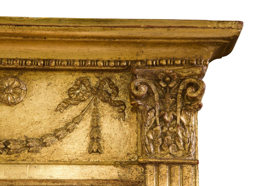 Late 19thCentury over mantel mirror View IV