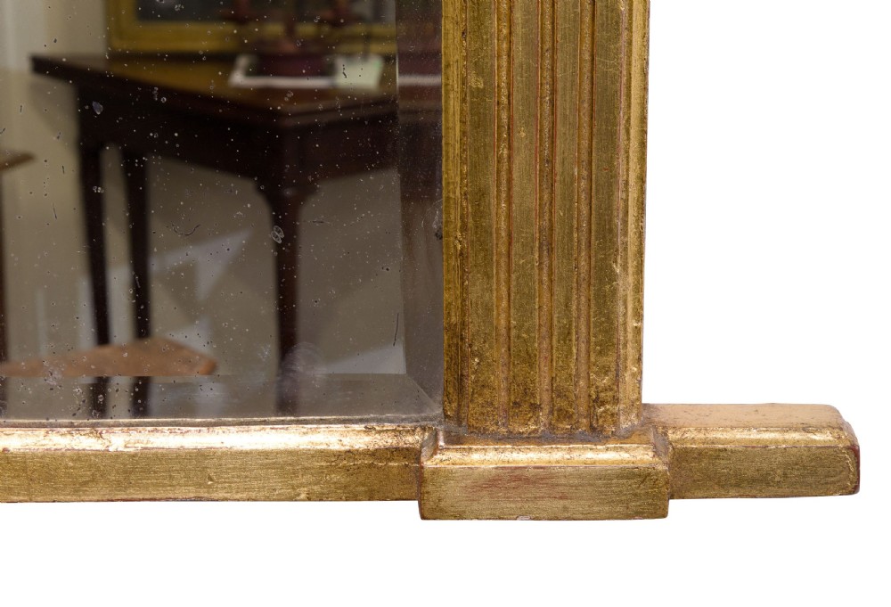 Late 19thCentury over mantel mirror View V