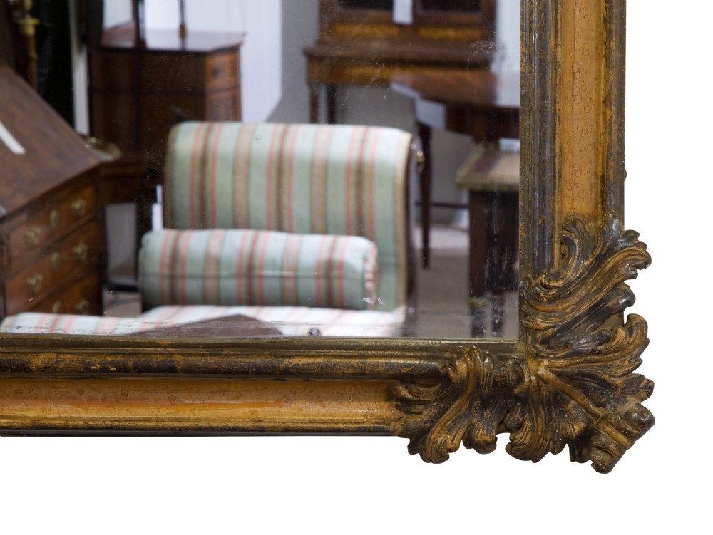 A continental 18thC style rectangular mirror View V