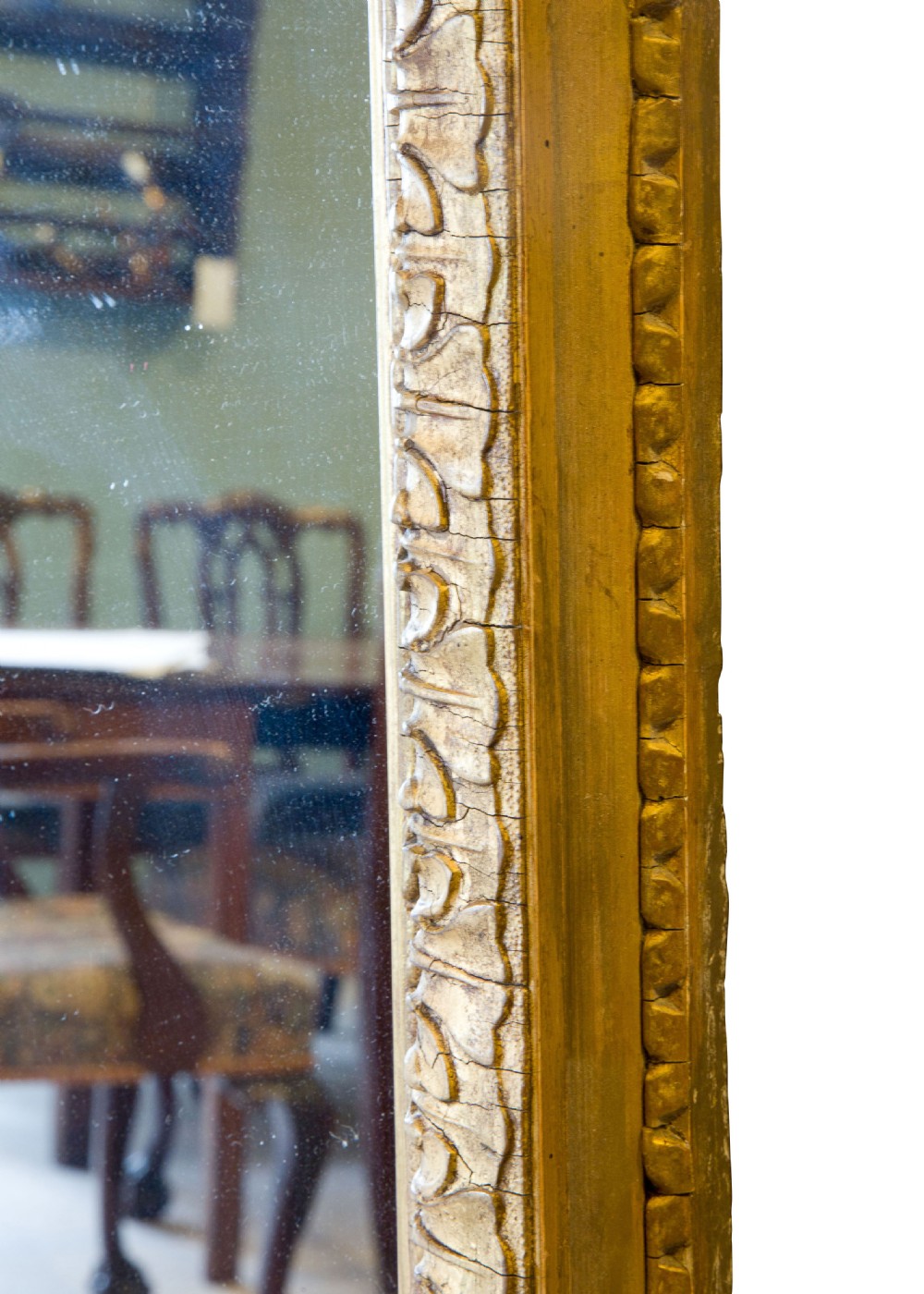 A large decorative giltwood wall mirror View V