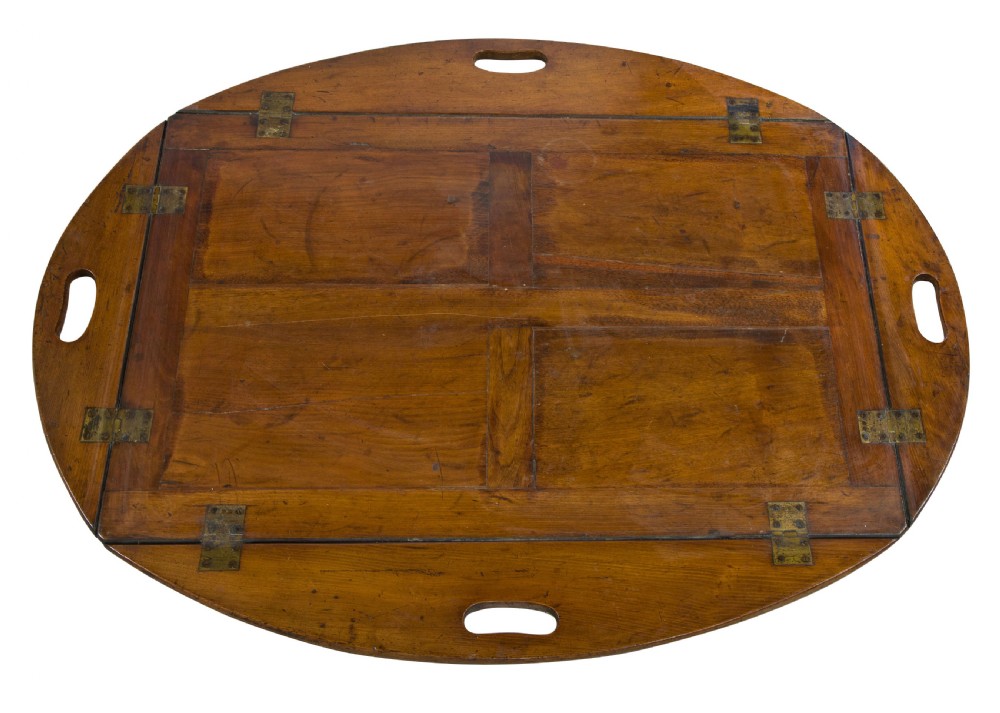Georgian mahogany butlers tray View VII