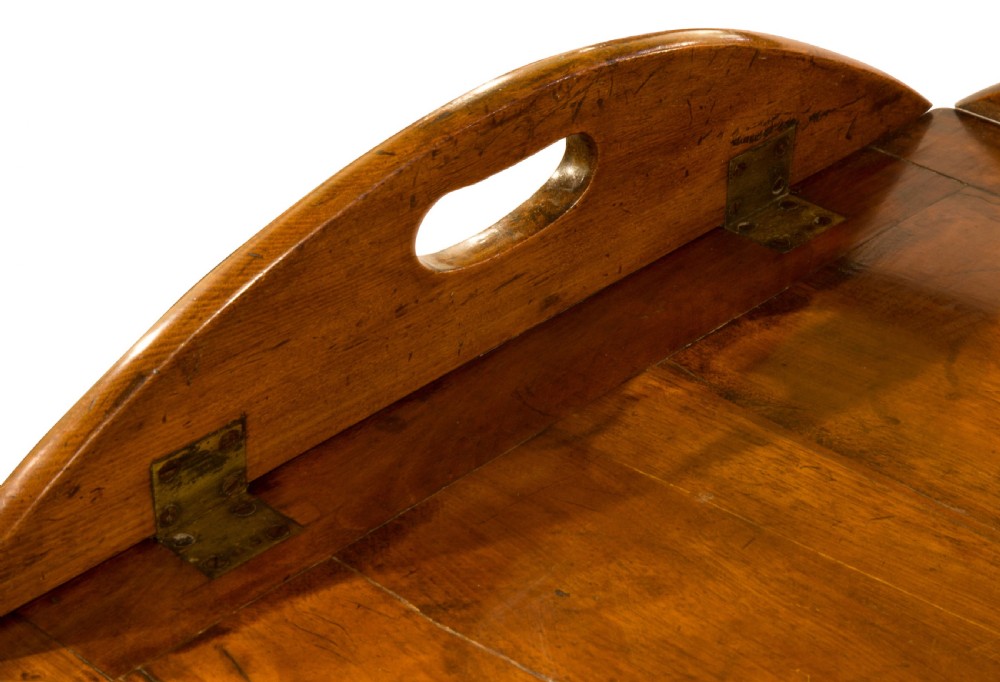 Georgian mahogany butlers tray View VIII