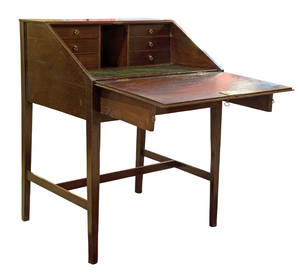 18th mahogany clerks desk View II