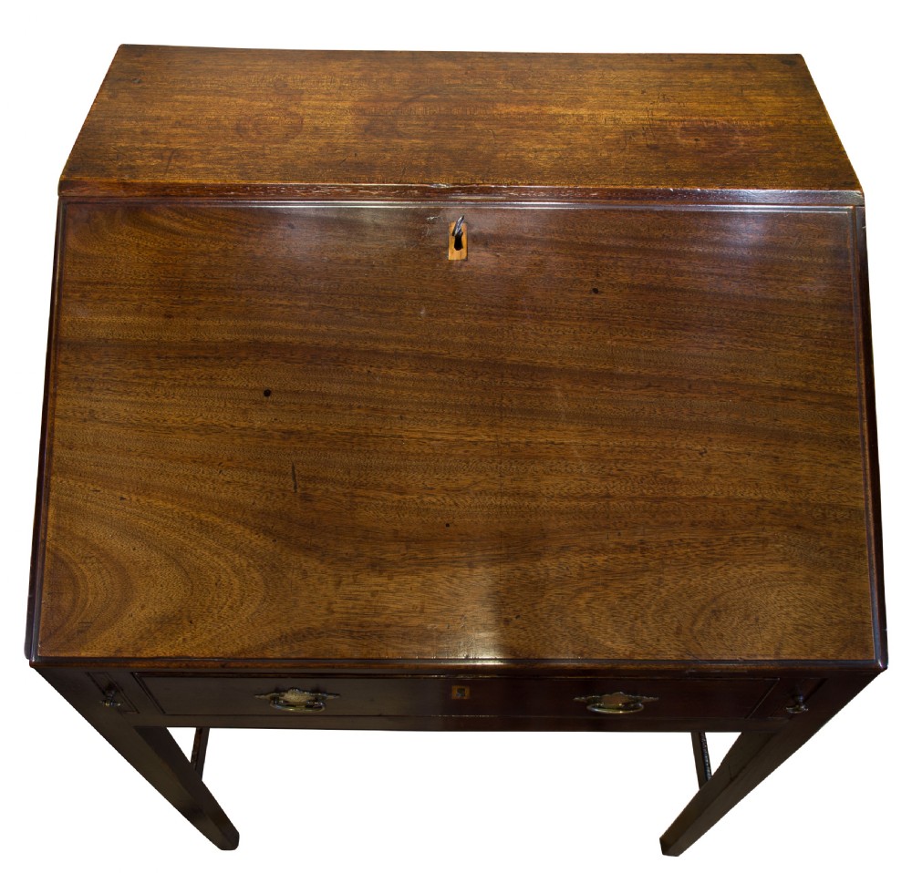 18th mahogany clerks desk View IX
