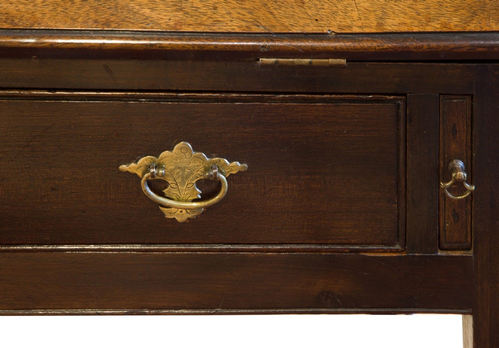 18th mahogany clerks desk View XV