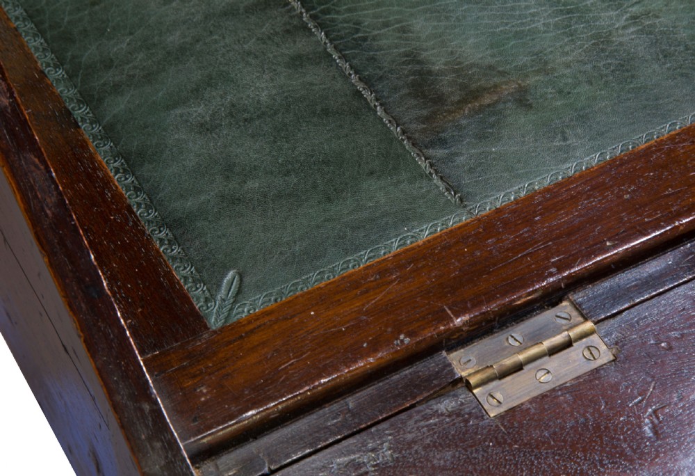 18th mahogany clerks desk View XVII