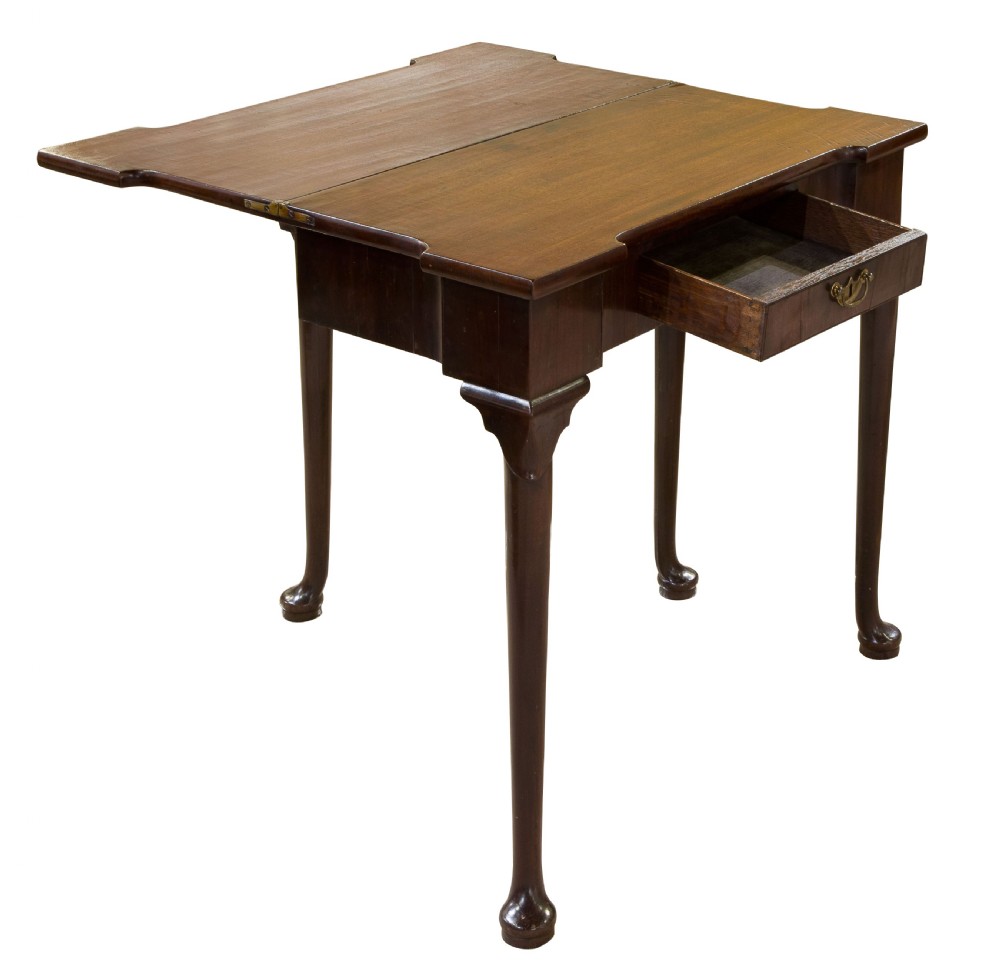 George II Mahogany Tea Table View II