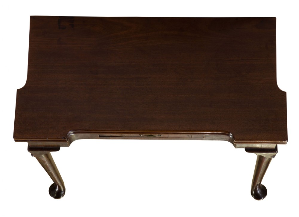 George II Mahogany Tea Table View VI