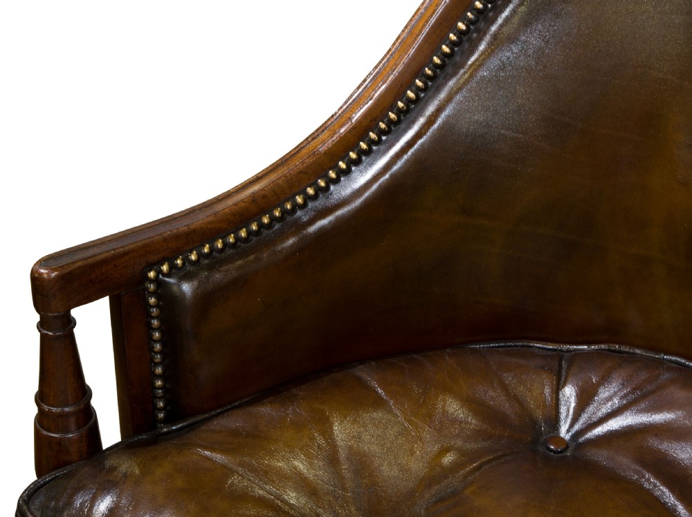 Regency Style Desk Chair View VII
