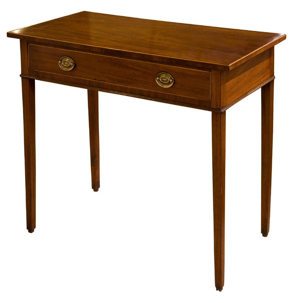 Georgian mahogany side table