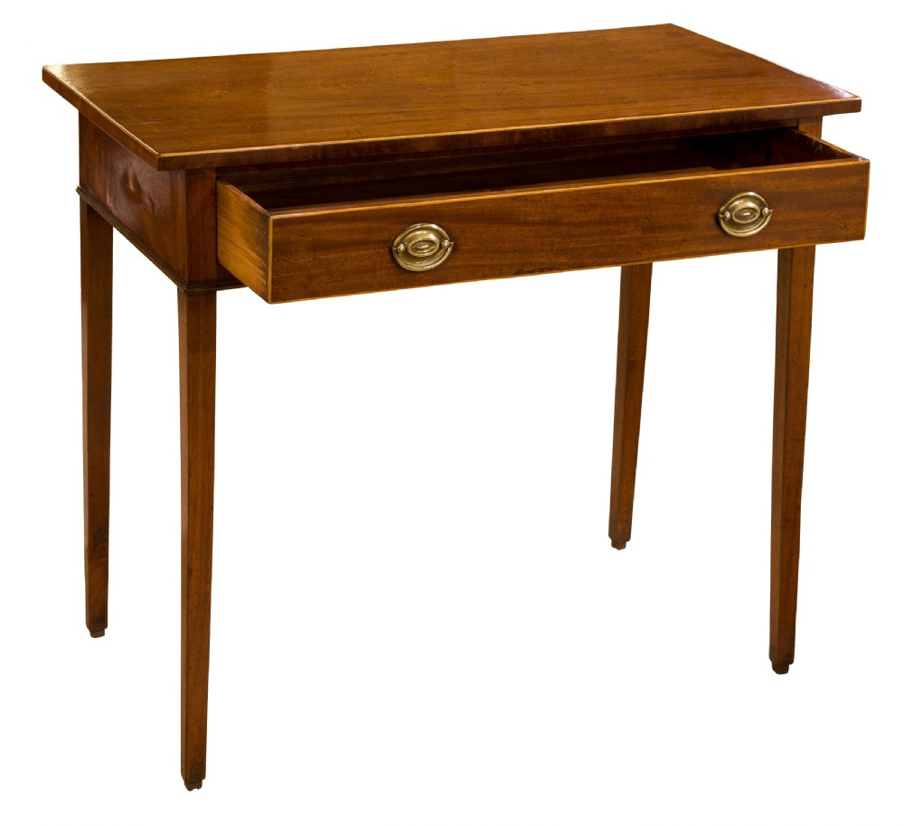 Georgian mahogany side table View II