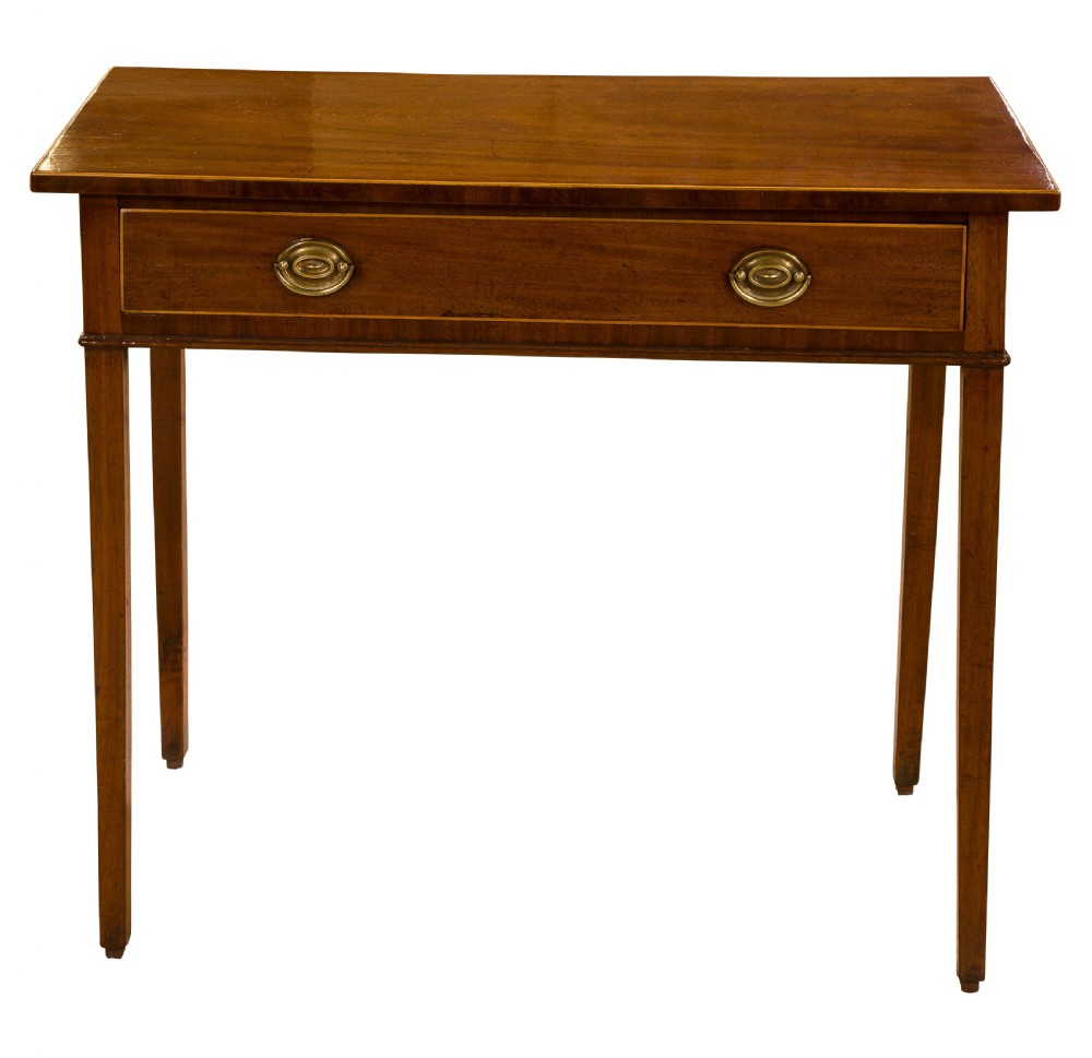 Georgian mahogany side table View III