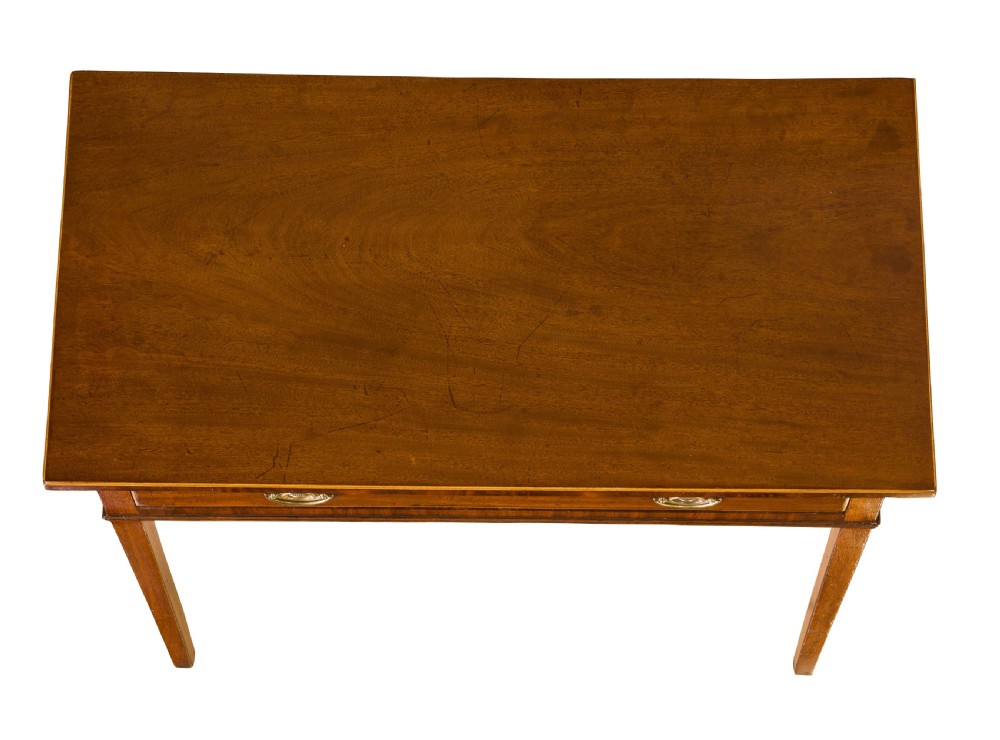 Georgian mahogany side table View V